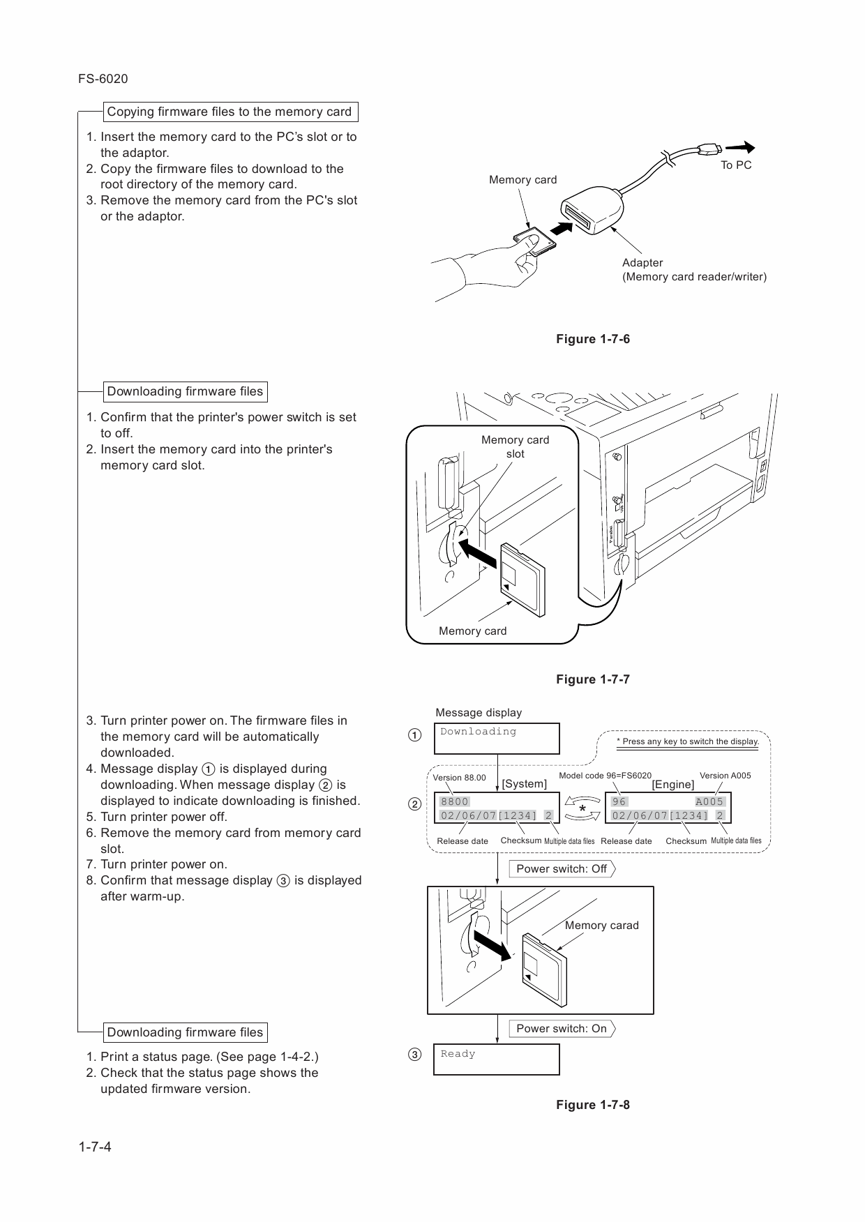 KYOCERA LaserPrinter FS-6020 Parts and Service Manual-4